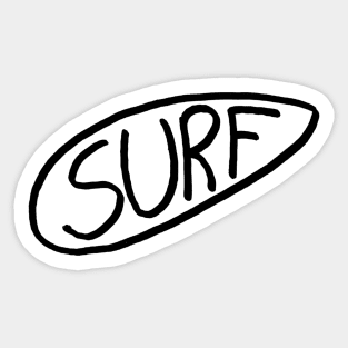 Surf Sticker